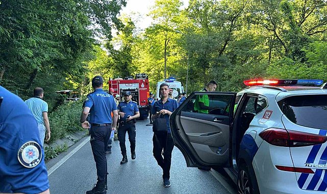 Sarıyer'de virajı alamayan araç kaza yaptı: Muhtar öldü