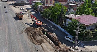 SASKİ'den Canik'e yağmur suyu hattı