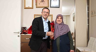 Şehit annelerine anlamlı ziyaret