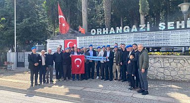 Şehit arkadaşlarını unutmadılar