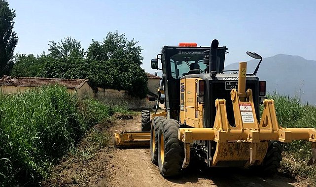 Şehzadeler Belediyesi ova yollarını düzenliyor