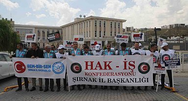 Sendikalardan Cizre Belediyesi'ne mobbing ve baskı tepkisi