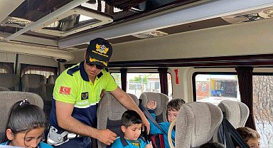 Servis şoförlerine trafik denetimi ve eğitimi