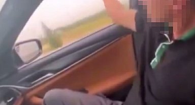 Seyir halindeki araçtan havaya ateş açan şahıs yakalandı