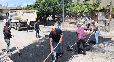 Siirt'te asfalt ve onarım çalışması başlatıldı