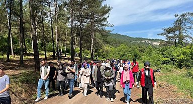 Sındırgı' da gençler doğada buluştu