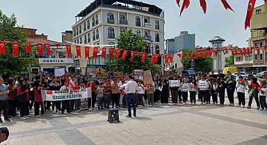 Sındırgılı öğrencilerden Filistin'e kocaman destek