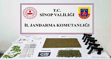 Sinop merkezli uyuşturucu operasyonu: 19 gözaltı