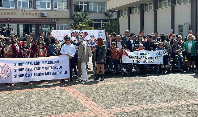 Sinop'ta Engelliler Haftası etkinliği