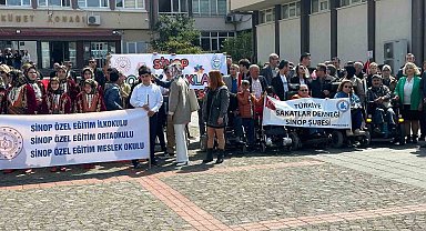 Sinop'ta Engelliler Haftası etkinliği