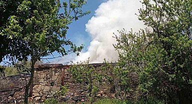 Sinop'ta ev yangını: 2 yaralı