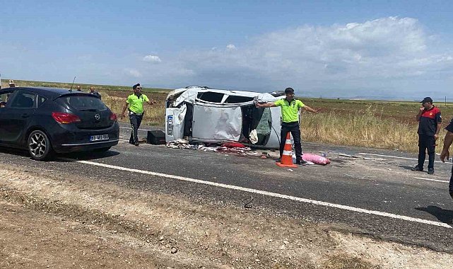 Siverek'te trafik kazası: 5 yaralı