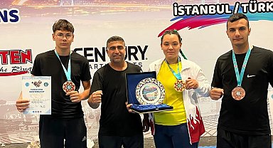 Söke'ye Kick Boks'ta üç dünya derecesi