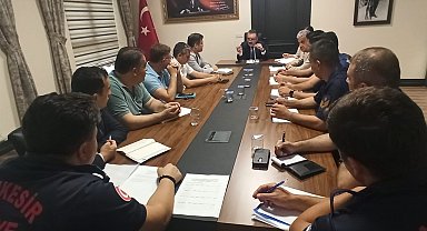 Suda boğulma olaylarının önlenmesine yönelik koordinasyon toplantısı yapıldı