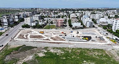 Sümerevler'de park çalışmaları devam ediyor