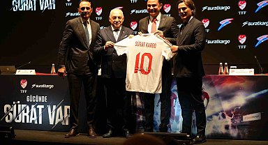 Sürat Kargo, iki yıl süreyle A Milli Futbol Takımı'nın resmi sponsoru oldu