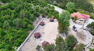 Tabiat parkının 2'nci etabı da tamamlanıyor