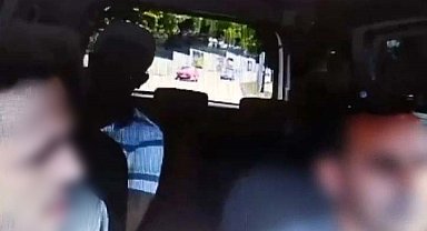 Taksiciyi darp etmişti, yakalandı