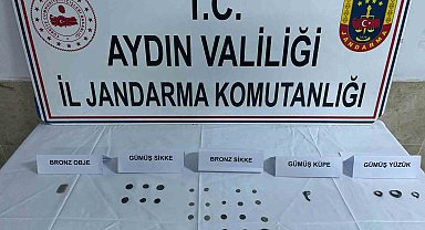 Tarihi eserlerden 300 binlik kazanç hayalini jandarma sonlandırdı