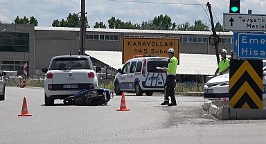Tavşanlı'da trafik kazası: 1 yaralı