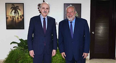 TBMM Başkanı Kurtulmuş, Küba Başbakanı Cruz ile bir araya geldi
