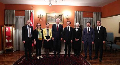 TBMM Başkanı Kurtulmuş, Türkiye'nin Meksika Büyükelçiliğini ziyaret etti