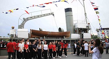 TCG Nusret Müze Gemisi, Mersin'de ziyarete açıldı