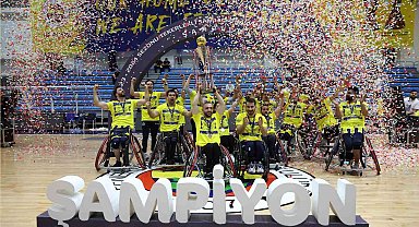 Tekerlekli sandalyede şampiyon Fenerbahçe
