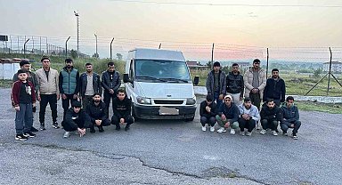 Tekirdağ'da 51 kaçak göçmen yakalandı