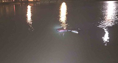 Tekirdağ'da otomobili ile gölete uçan sürücü yüzerek kurtuldu