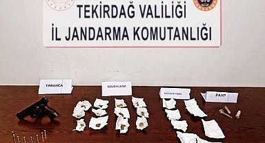 Tekirdağ'da silah ve uyuşturucu operasyonunda 11 kişi yakalandı