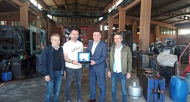 Ticaret Odası Başkanı Adem Yılmaz'dan bölge firmalarına ziyaret