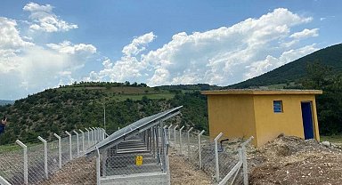 Tokat'ın Erbaa ilçesinde güneş enerjisiyle çevre dostu içme suyu sistemi kuruldu