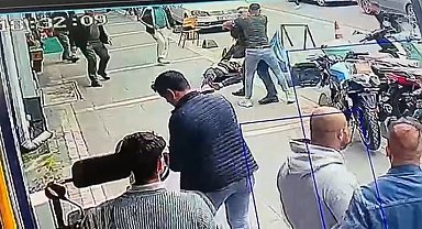 Tokat'ta keserli saldırı kameraya yansıdı