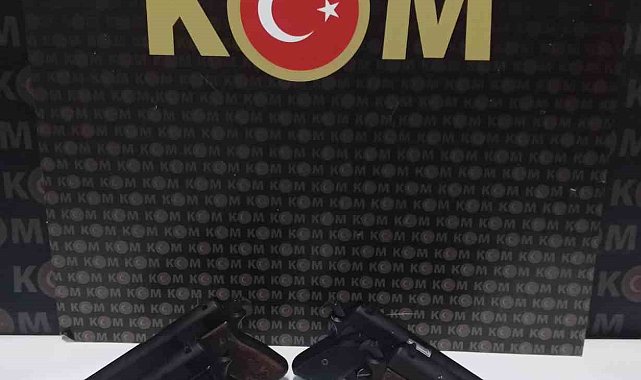 Tokat'ta silah kaçakçılarına operasyon