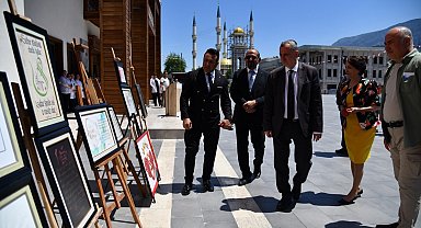 TOKİ 2 Kültür ve Sanat Merkezi kursiyerlerinin eserleri görücüye çıktı