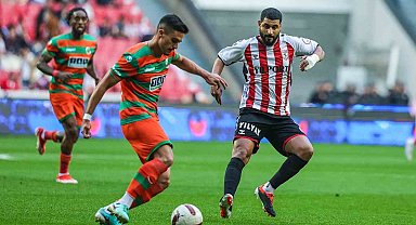 Trendyol Süper Lig: Samsunspor: 1 - Alanyaspor: 1