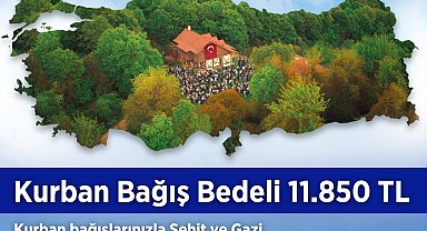 TSK Mehmetçik Vakfı'nın kurban bağış bedelleri belli oldu
