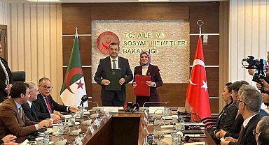 Türkiye-Cezayir KEK 12. Dönem Toplantısı'nın kapanış oturumu Ankara'da gerçekleştirildi