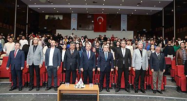 TÜRKSOY Genel Sekreter Yardımcısı Sayit Yusuf ERÜ'de konferans verdi