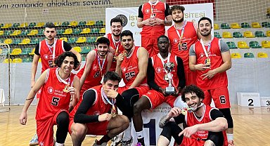 ÜNİLİG Basketbol 1. Lig şampiyonu Doğuş Üniversitesi oldu