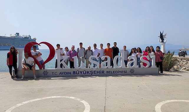 Üniversiteli gençler, Aydın'ı tanıyor