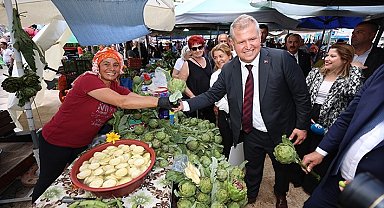 Urla ekonomisine Enginar Festivali dopingi