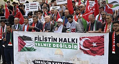 Uşak Üniversitesi, Gazze'de yaşanan vahşeti unutturmuyor