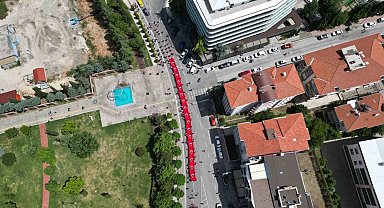 Uşak''ta Gençlik Festivali kortej yürüyüşüyle başladı