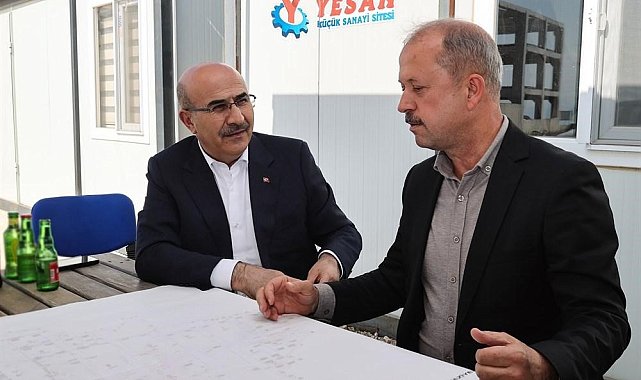 Vali Demirtaş, YESAN'ı inceledi