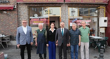 Vali Hüseyin Aksoy, köklü lezzet mekanlarını ziyaret etti