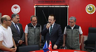 Vali Pehlivan: "Mersin'de bitki örtüsünün yüzde 57'sinin kızılçamdan oluşması yangın hassasiyetini üst seviyelere çıkarıyor"