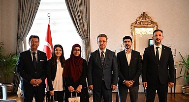 Vali Ünlü Türkiye Şampiyonlarını ağırladı