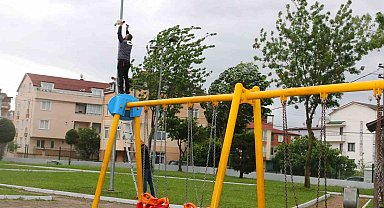 Vatandaşlar, parkları güvenlik kameralarından canlı izleyebilecek